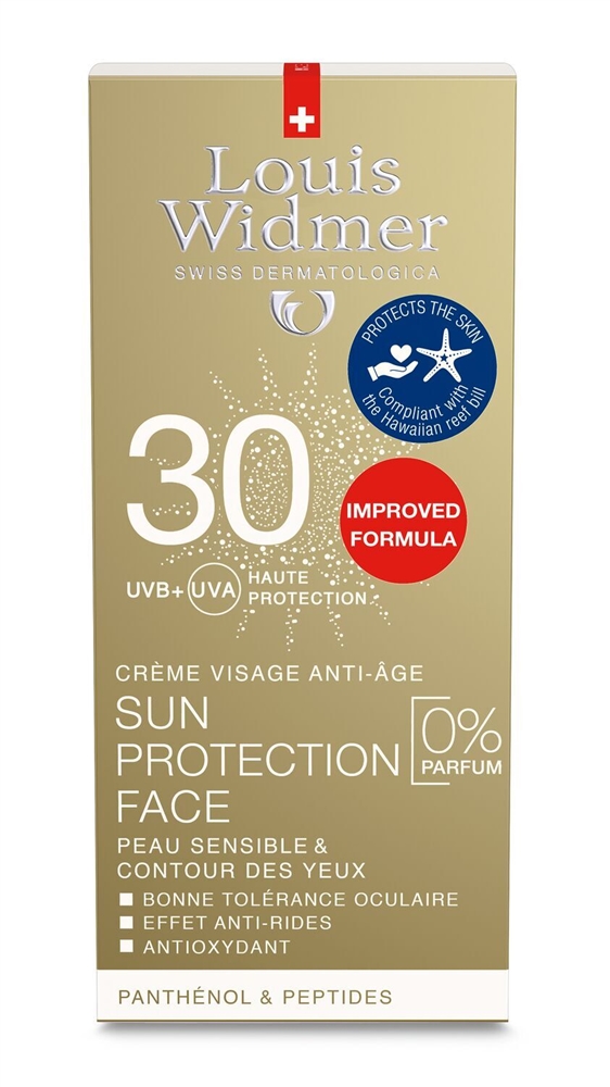 LOUIS WIDMER Sun Protection Face LSF30 ohne Parfum 50 ml