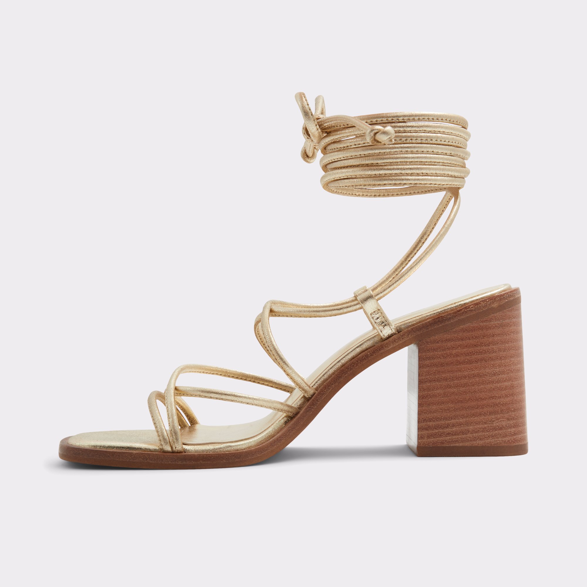 Marleah Gold Women Strappy Sandals