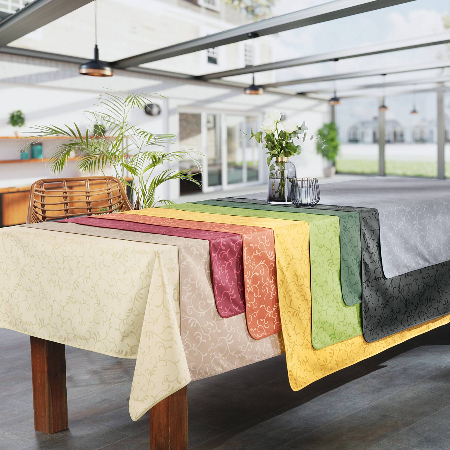 Erwin Müller abwaschbare Tischdecke 