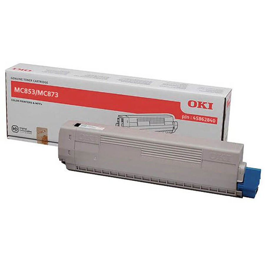 Oki MC853dn + 4 Toners (C/M/J/N) + Inapa Tecno MultiSpeed Ramettes 500 feuilles A4 80g blanc x5