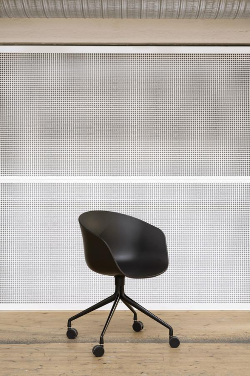 Hay AAC24 bureaustoel zwart onderstel Concrete Grey