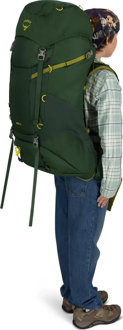 Osprey Kids' Ace 50 Green Canopy/Matcha Green
