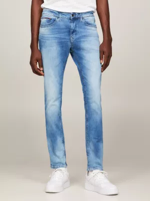 Calça jeans Scanton Slim Fit com lavagem clara