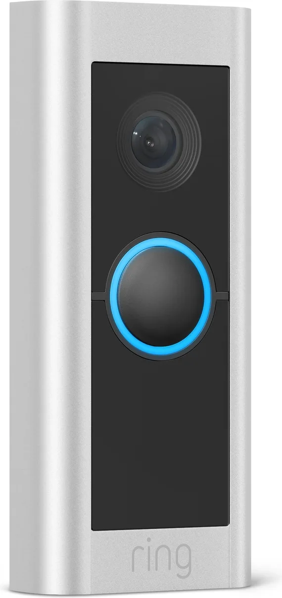 Ring Video Doorbell Pro 2 Nickel Satiné (filaire)   Transformateur Sonnette connectée