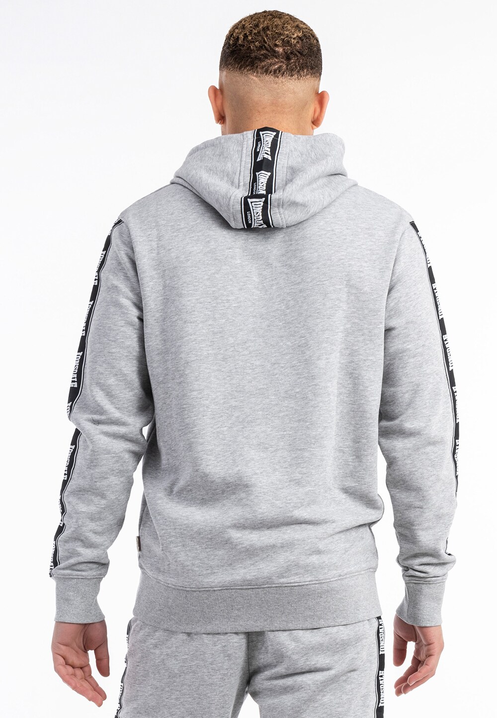 Lonsdale Herren Kapuzensweatshirt normale Passform SCOUSBURGH