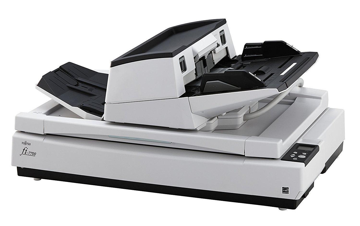 Dokumentenscanner fi-7700<br>Schnelles Scannen grosser Dokumentenvolumen und unterschiedlichster Medien