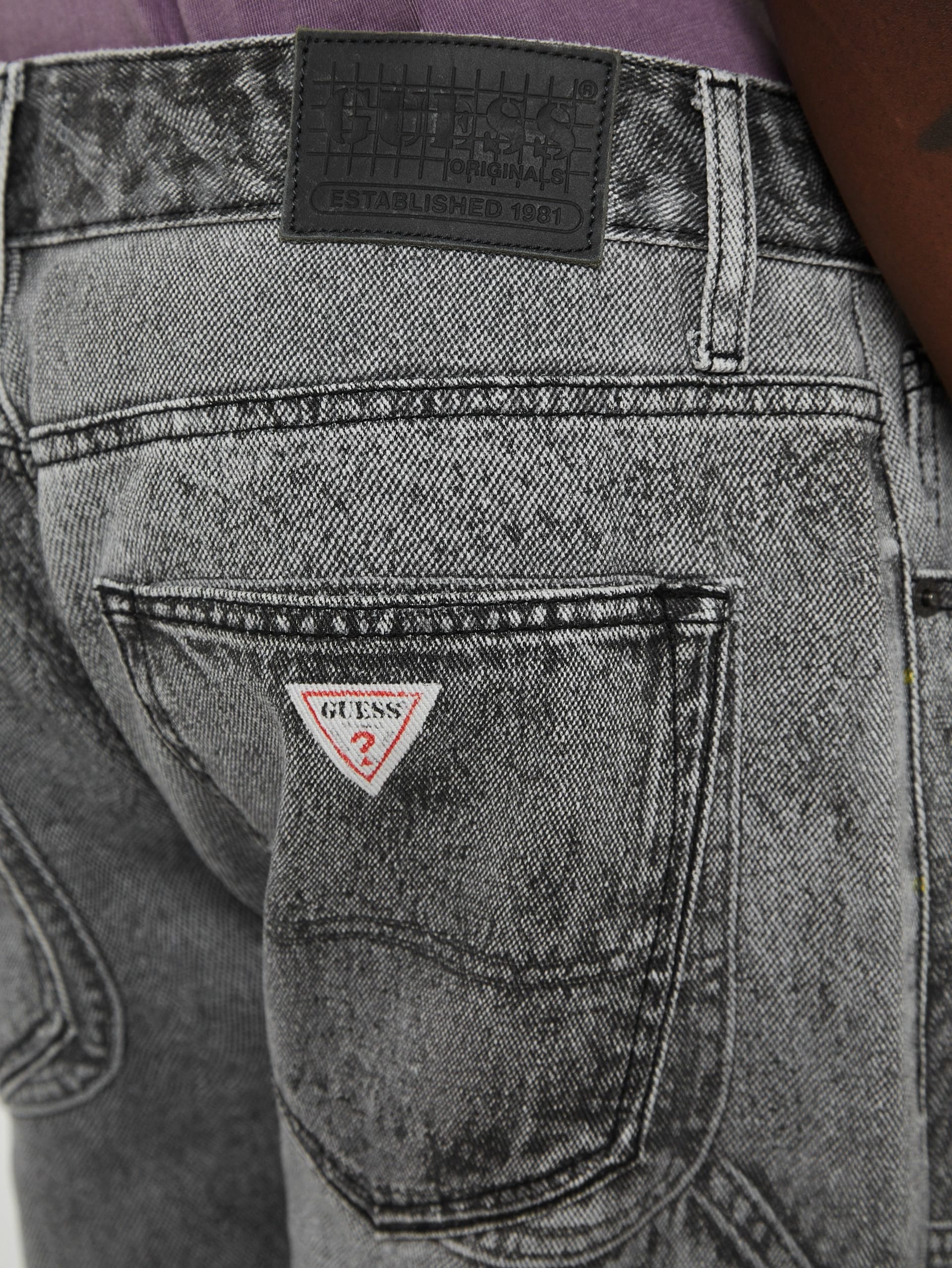 Calça jeans folgada GUESS Originals Photo Real