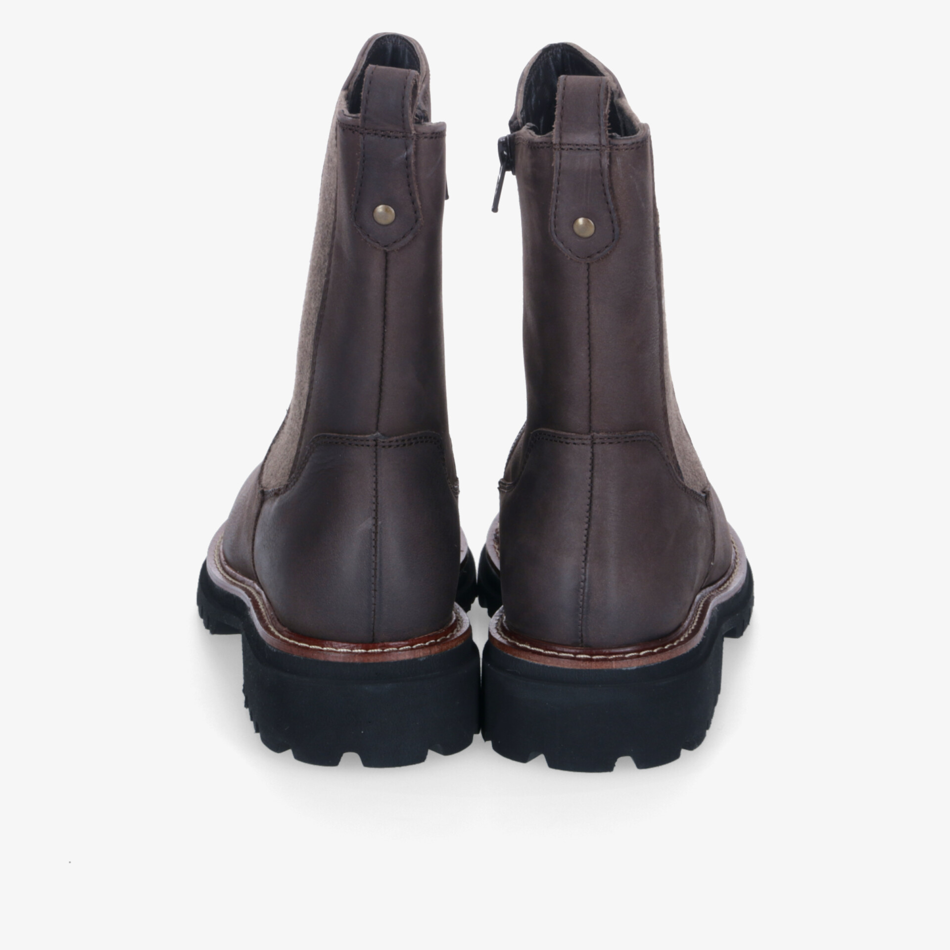 BLUE COX Damen Chelsea Boots braun