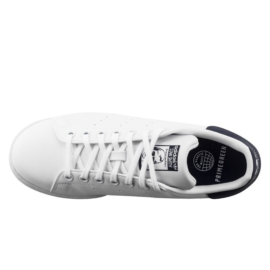 adidas Chaussures Stan Smith - Blanc/Bleu Marine Enfant