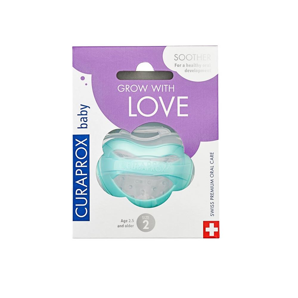 CURAPROX Baby Schnuller Gr2 türkis 1 Stk