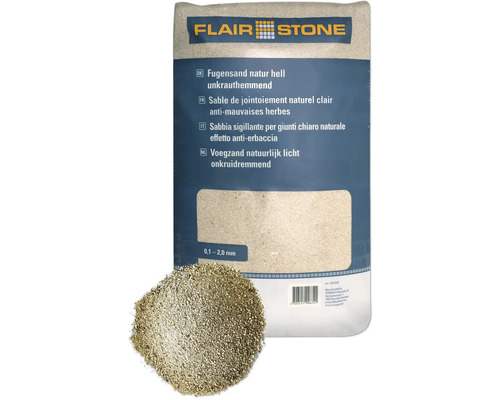 FLAIRSTONE natuurlijk licht onkruidwerend voegzand 20 kg
