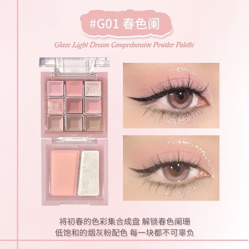 GOGO TALES - Glaze Dream Poederpalet - 01
