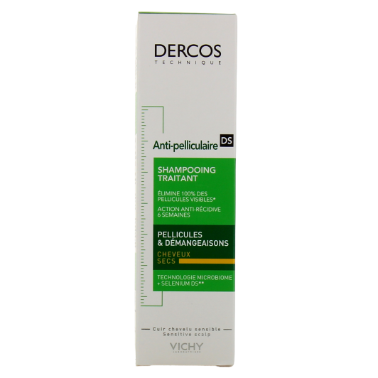 Vichy Dercos Shampooing Anti-pelliculaire Traitant Cheveux secs