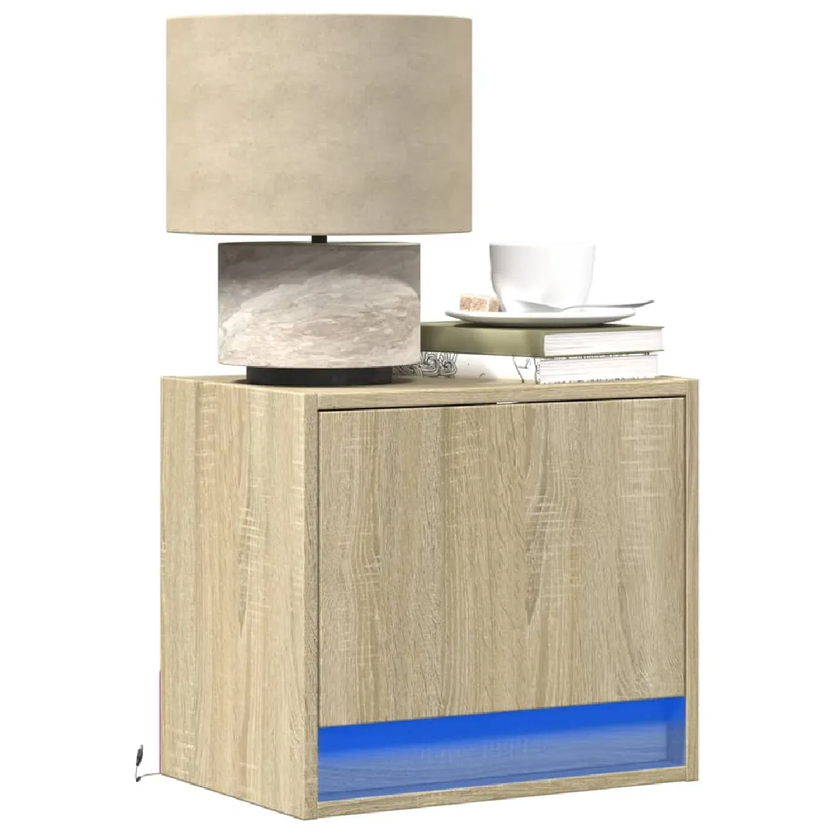 vidaXL Tables murales LED 2 pcs