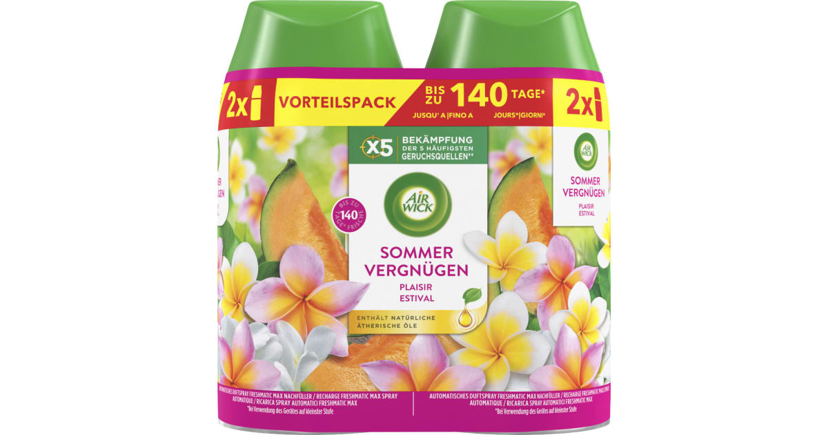 Air Wick Life Scents Sommer Nachfüller 2er-Packung