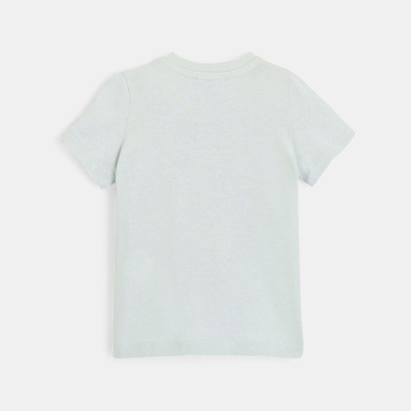 T-shirt manches courtes bébé garçon en jersey bleu Absorba Bleu