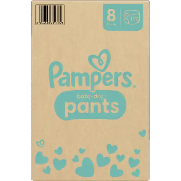 Baby Dry Pants Gr. 8 (19+kg) Monatsbox