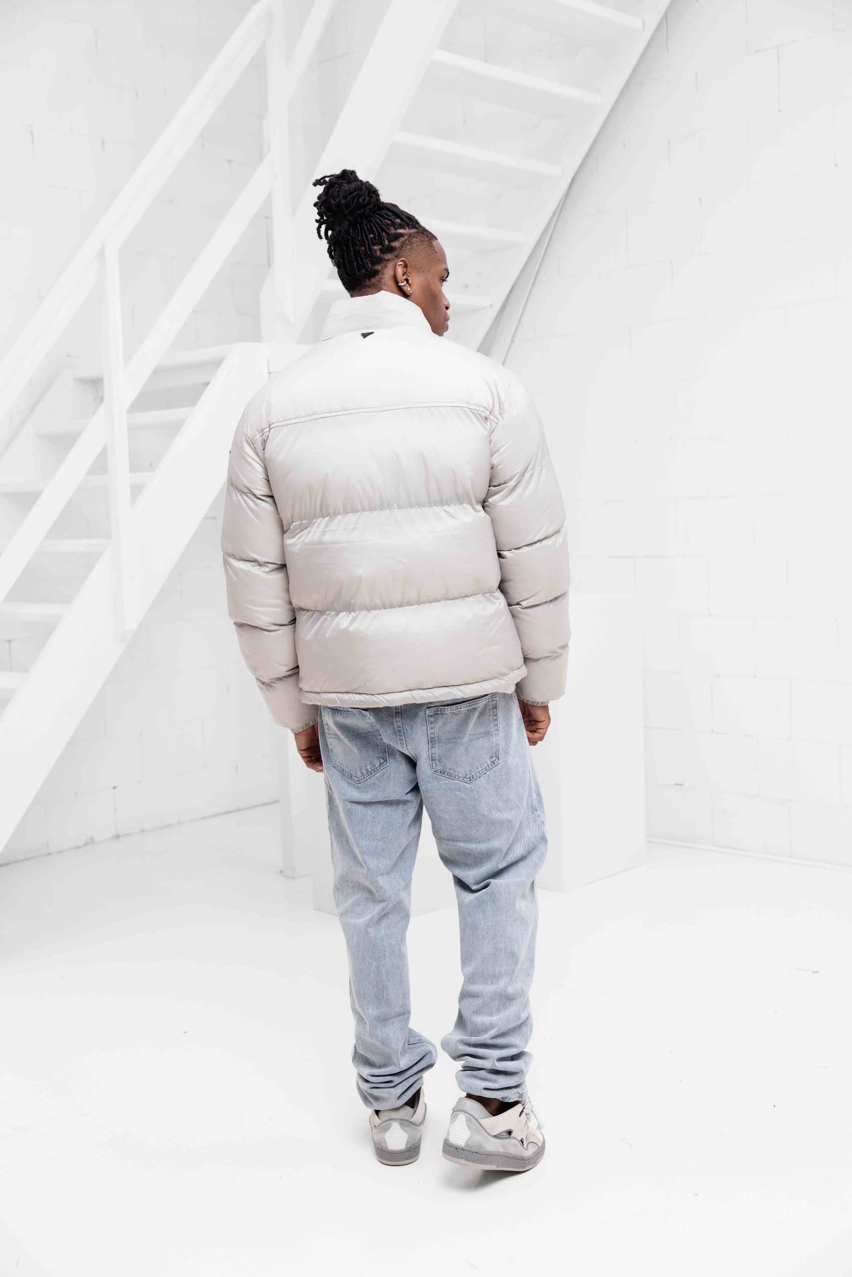 Pure Path Ripstop Winterjas Heren Beige