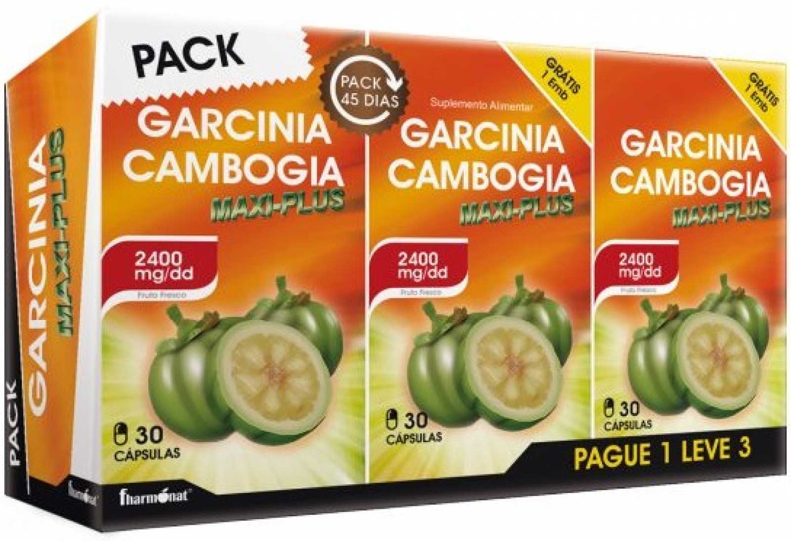 Fharmonat Pack Garcinia Camboja Maxi Plus 3x30 Cápsulas
