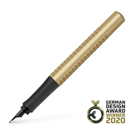 Faber Castell Füller Grip Edition, Feder M, gold