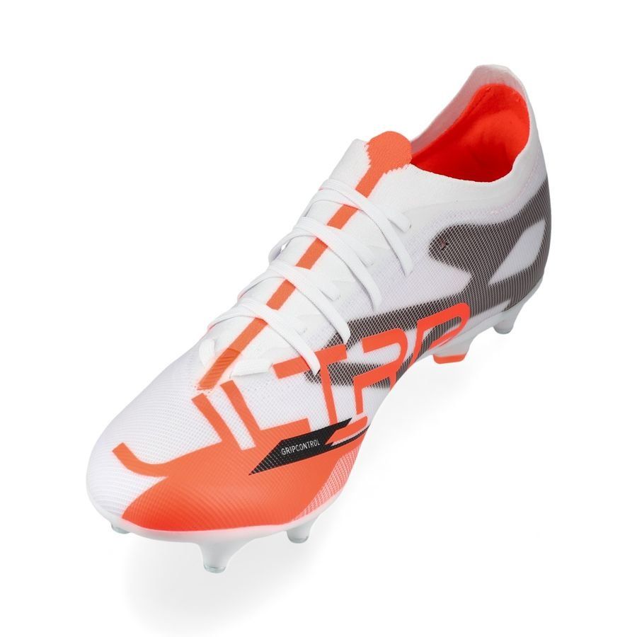 PUMA Ultra 5 Match SG Unlimited - Blanc/Noir/Glowing Red