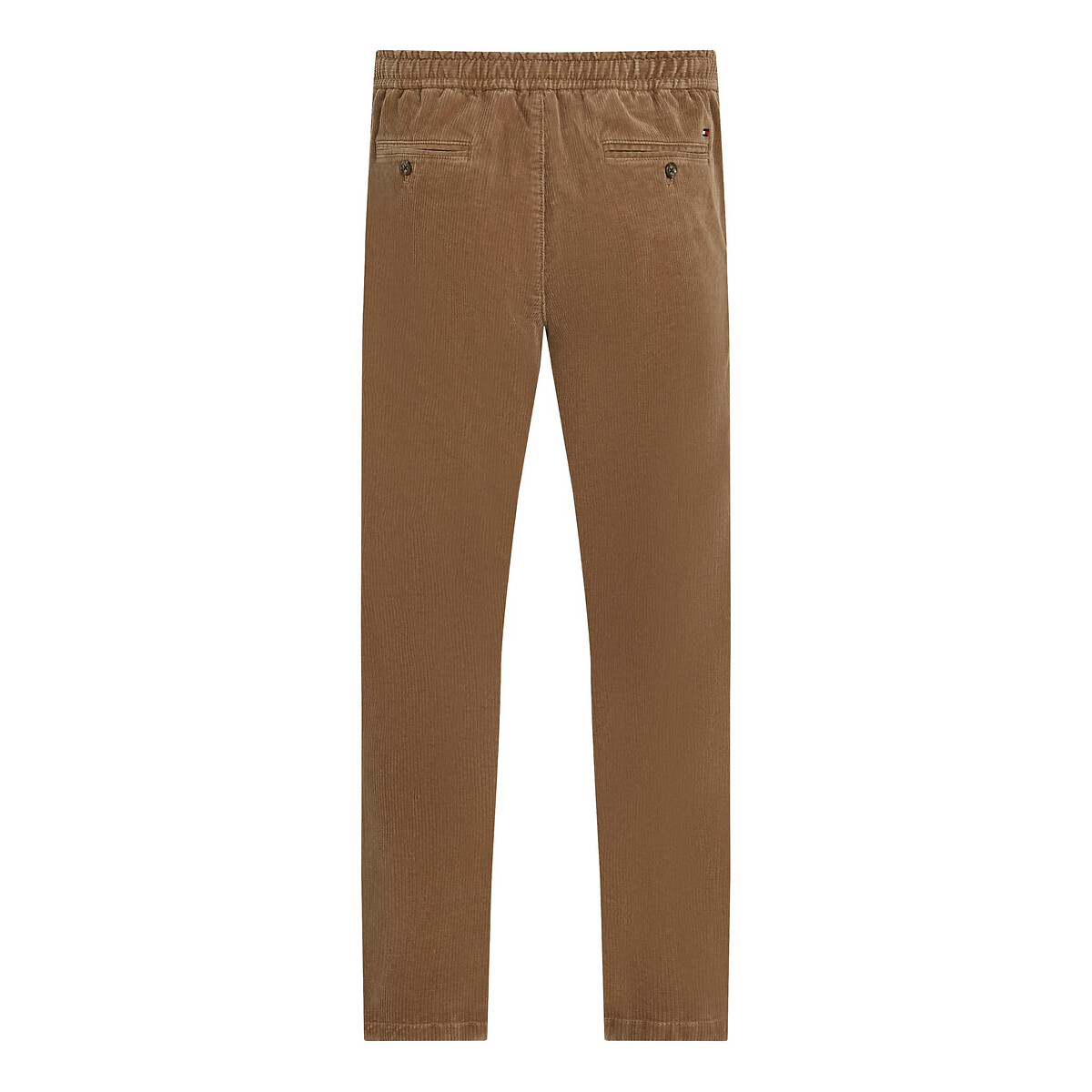 TOMMY HILFIGER<br>Calças afuniladas em veludo com cordão