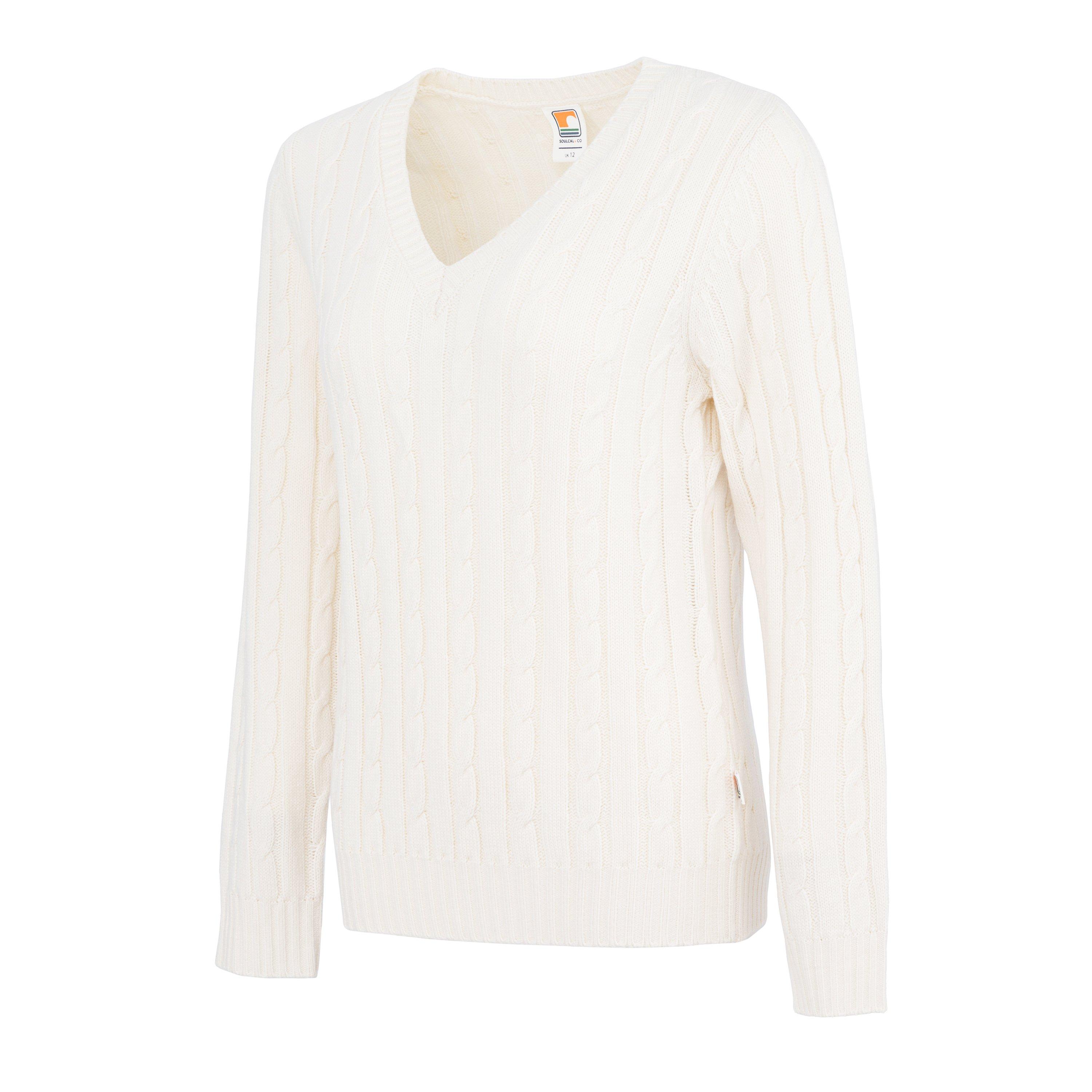 SoulCal Soul V Neck Knit Jumper Womens