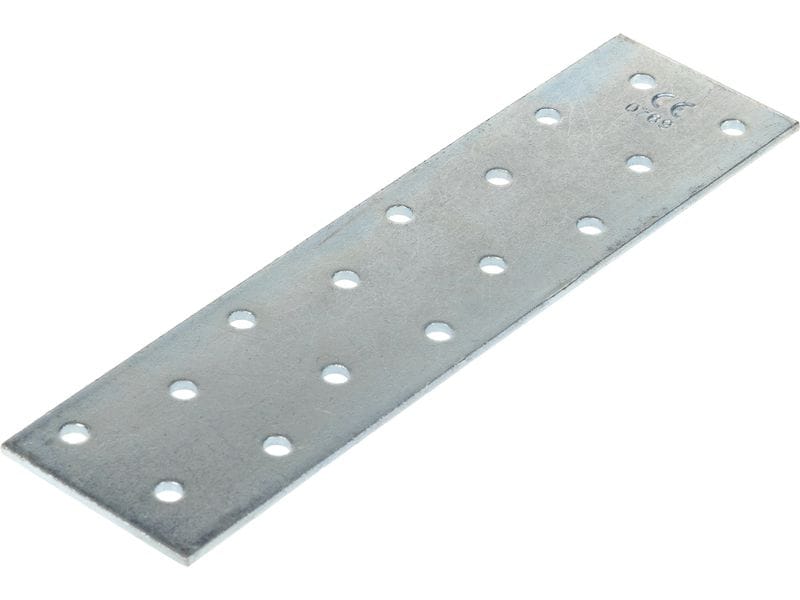 STRUCT Lochplatte 40 x 160 mm Verbindungselement für Holzkonstruktionen