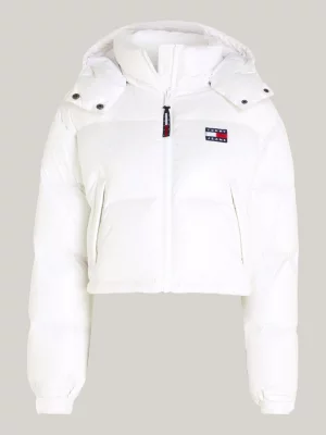 Jaqueta puffer cropped Alaska