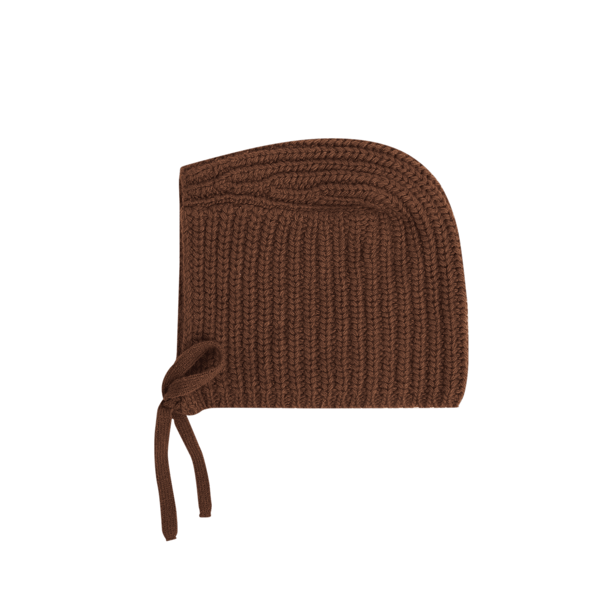 Balaclava en maille | Marron