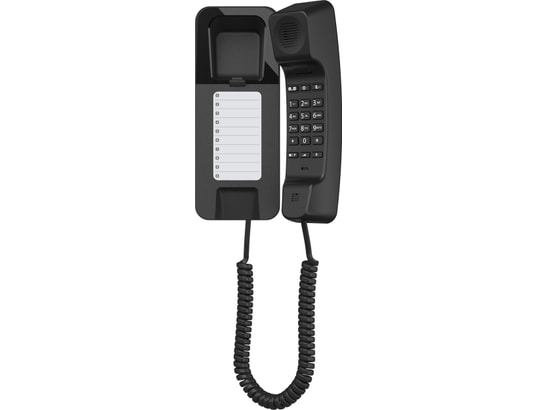 GIGASET - Téléphone filaire DESK 200 Noir
