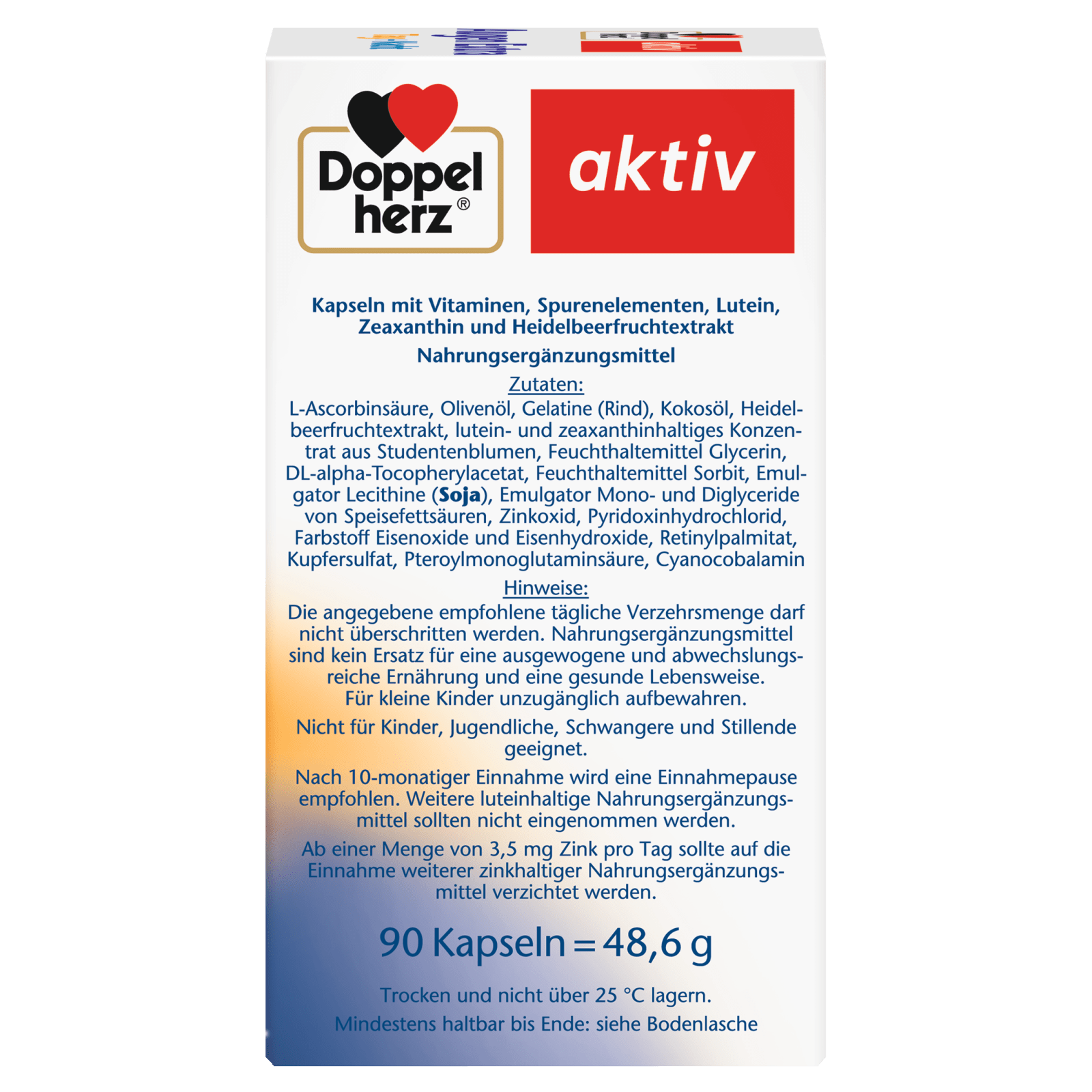 Augen Extra Tag + Nacht (90 Kapseln)