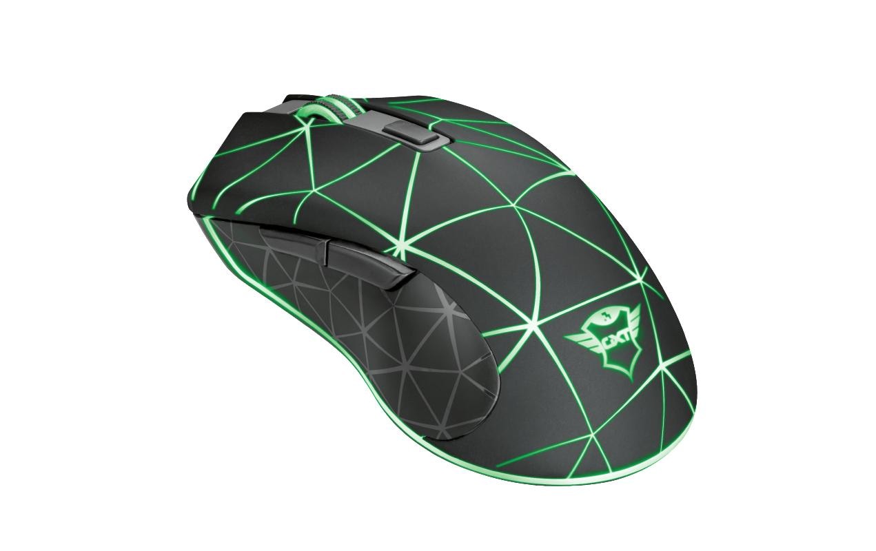 Gaming-Maus GXT 133 LocxPrzäzise Gaming Maus mit LED-Beleuchtung