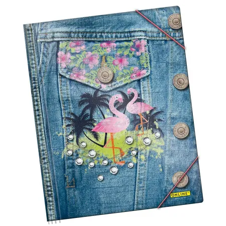 ONLINE Gummizugmappe Beauty & Style, A4, sortiert
