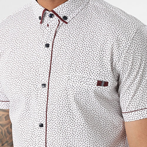 Chemise Manches Courtes Blanc