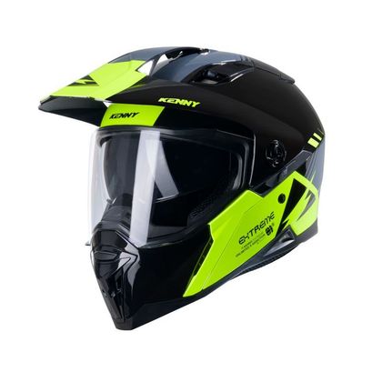 Casque Kenny EXTREME - GRAPHIC - Jaune / Noir