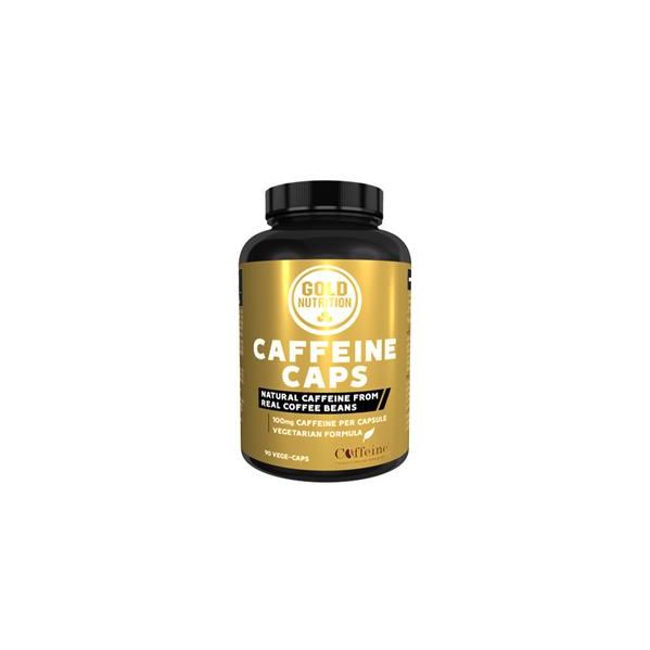 Gold Nutrition Caffeine 100mg 90 Cápsulas