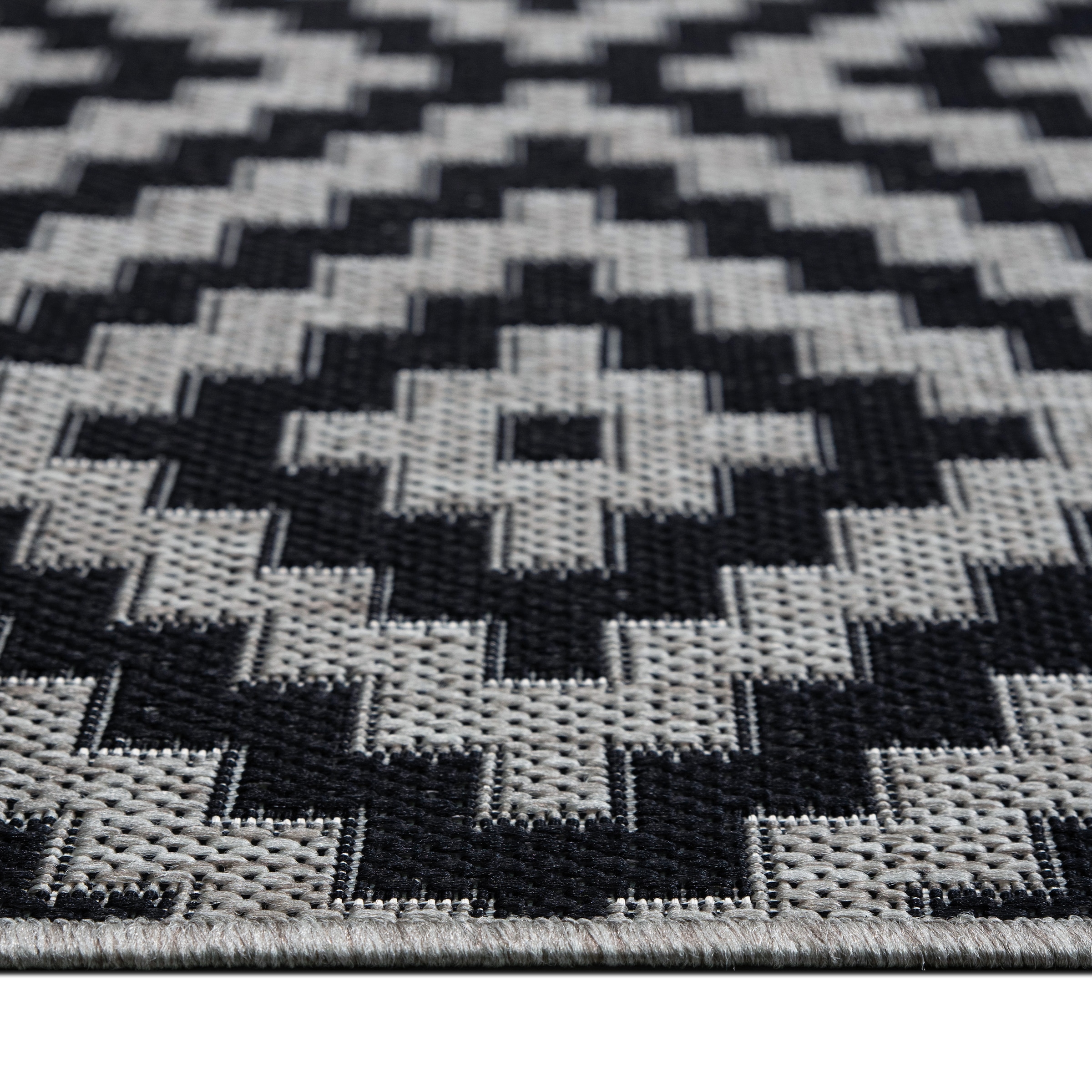 GOODproduct Teppich »Cordoba auch als Läufer erhältlich« rechteckig 3 mm Höhe In- und Outdoor geeignet, Sisal-Optik, Wetterfest & UV-beständig, Boho