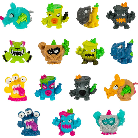 Beast Lab laboratorie figurer 5-pak
