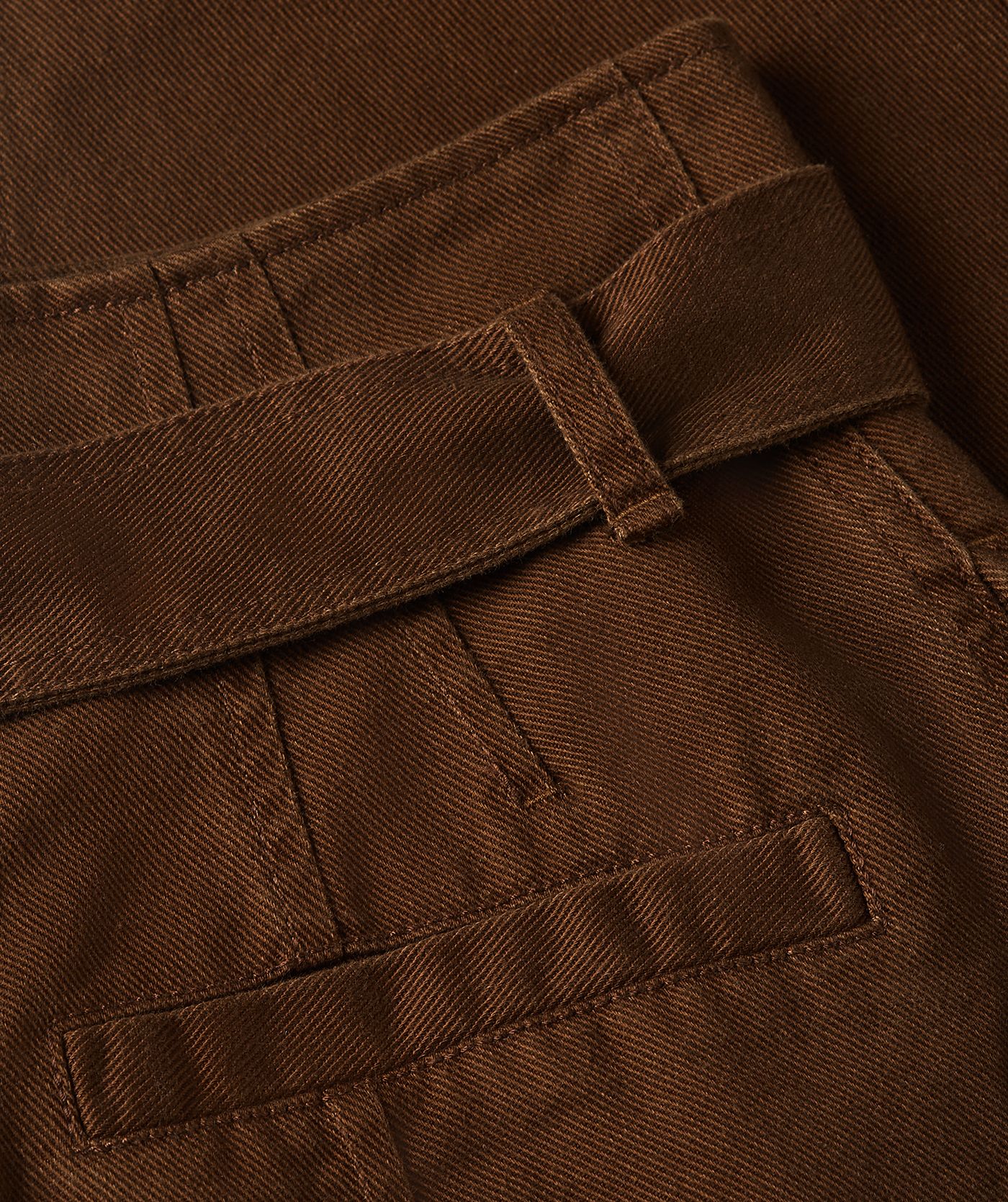 JV-KIAN high rise balloon fit broek - brown