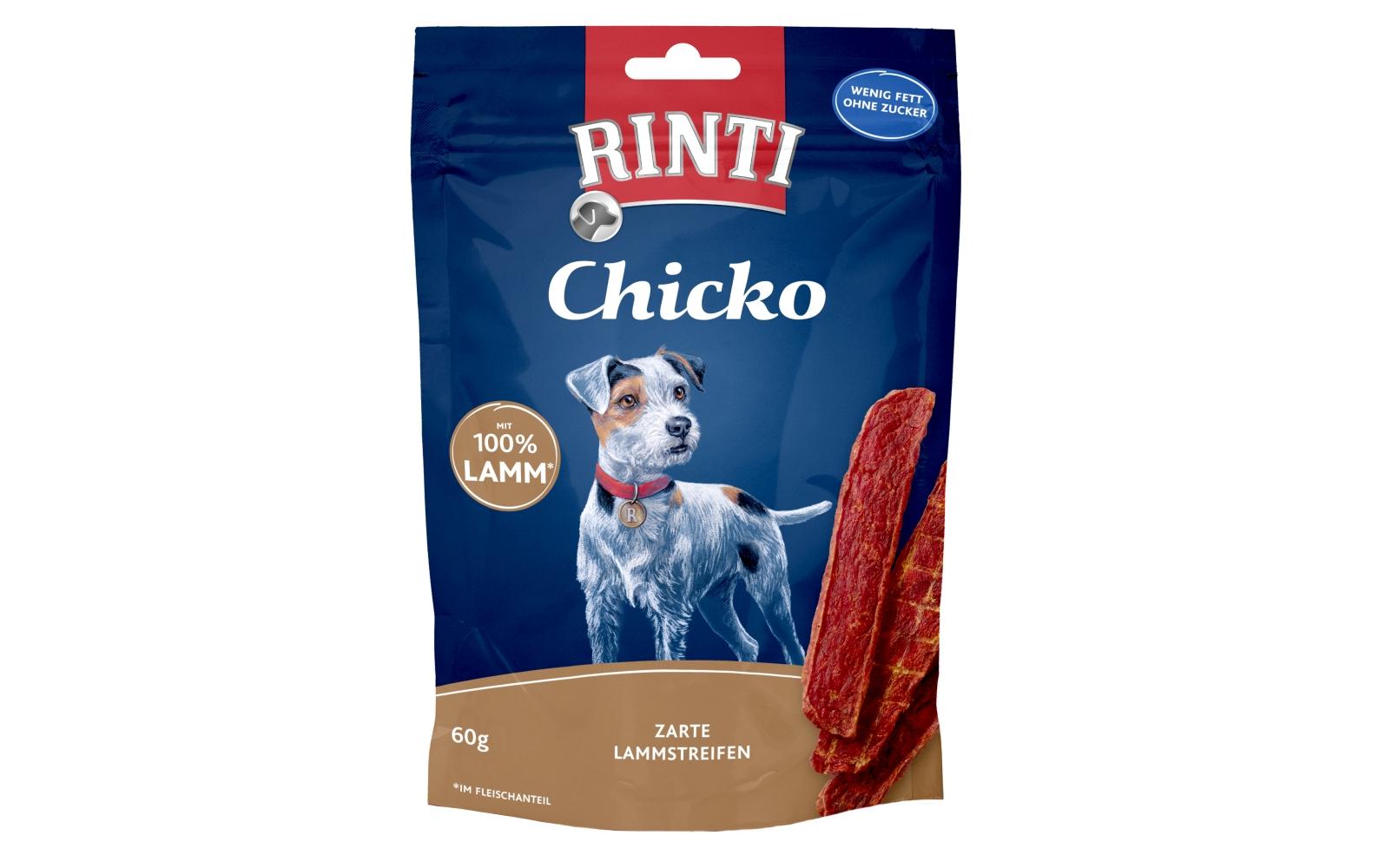 Leckerli Chicko Lamm, 60 gKnuspriger Snack für Hunde