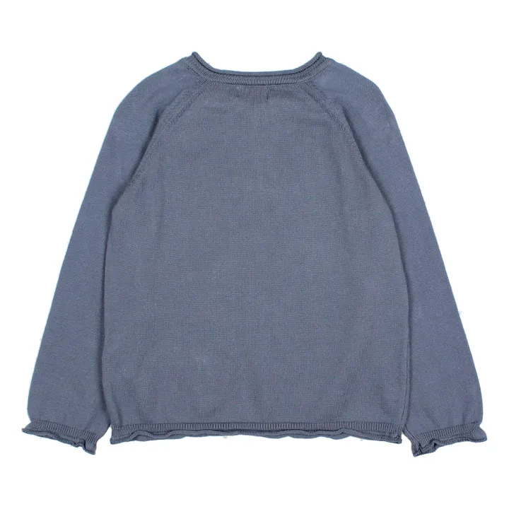 Búho Pull Coton Bio | Bleu marine