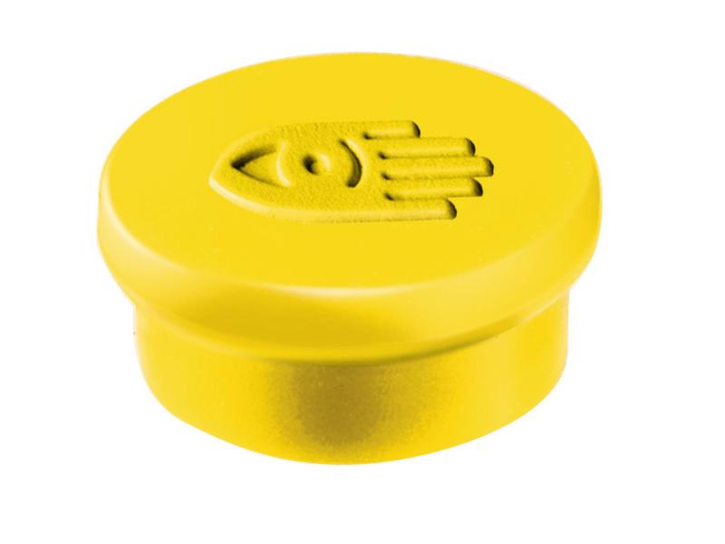 Legamaster Haftmagnet Gelb, 10 Stück Magnet