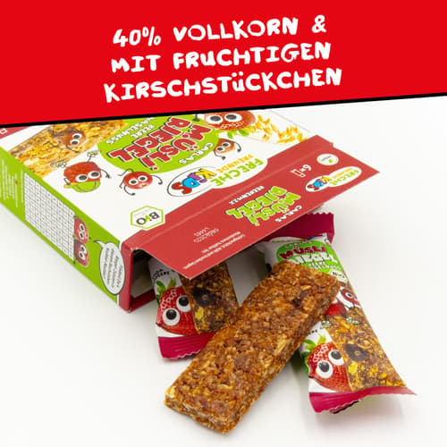 Freche Freunde Kids Bio Carlas Müsli Riegel Beere & Haselnuss