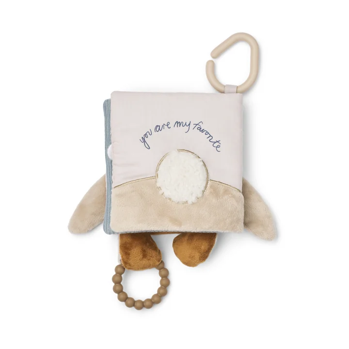 LIEWOOD - Fey Stoffbuch, Hase, sandy / multi mix