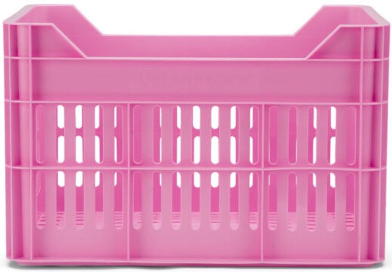 Urban Proof - Click - Fietskrat - Bright Pink - Gerecycled Kunststof - 30 Liter