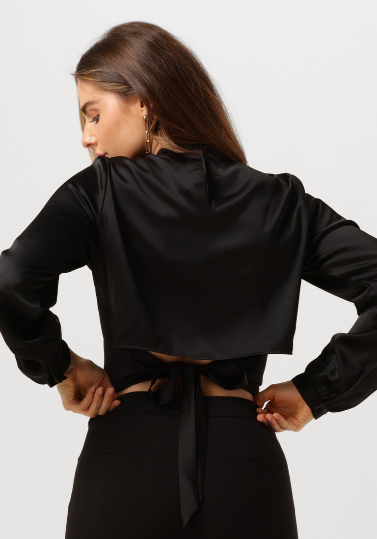 ANOTHER LABEL zwarte another label blouse ella top