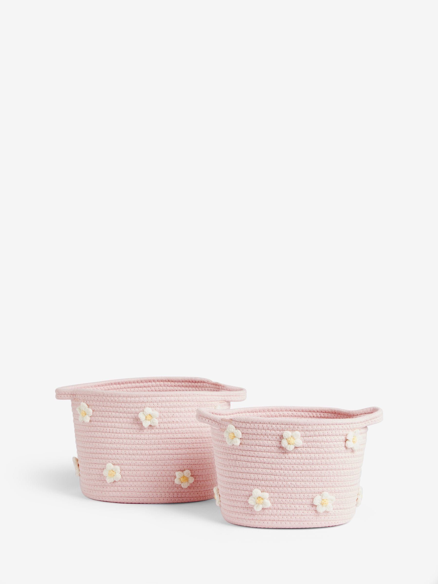 Set van 2 Daisy opbergmanden