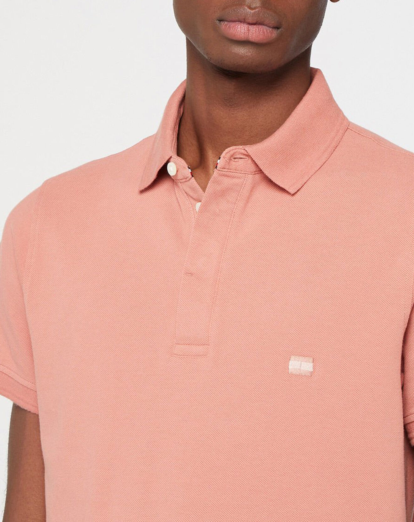 Tommy Hilfiger Polo Slim Flag rose