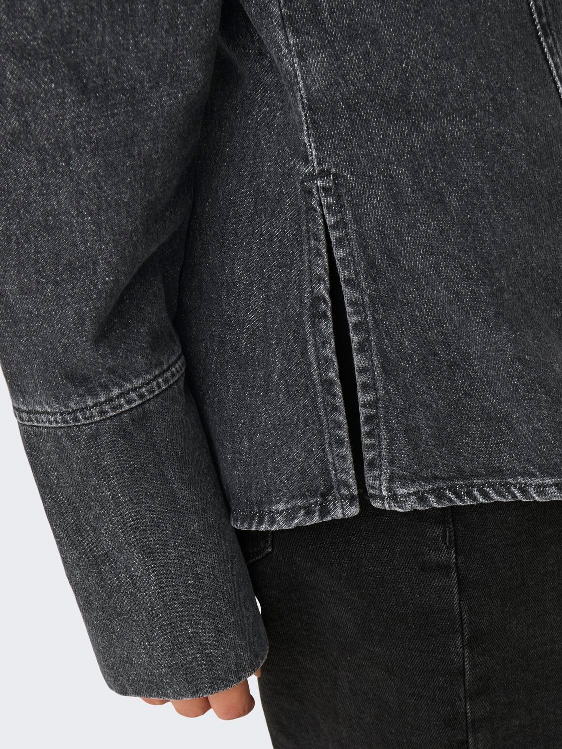 ONLNARA Jeanshemd Washed Black